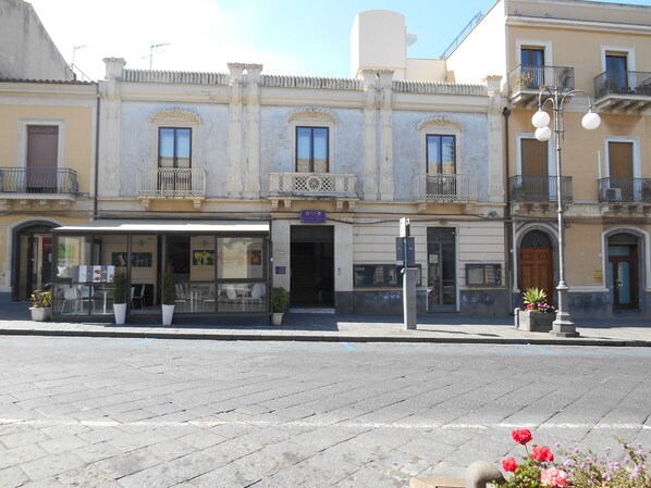 Facciata della struttura