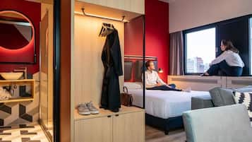 1 habitación, camas extra, wifi gratis y ropa de cama