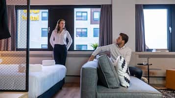 1 dormitorio, wifi gratis, ropa de cama