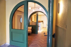 Entrada al alojamiento