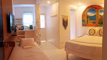 Premier kamer | Verduisterende gordijnen, beddengoed