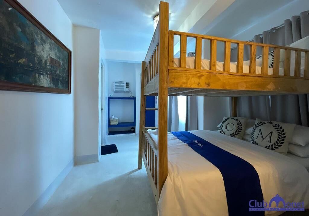 Blackout curtains, bed sheets