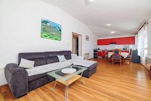 Apartment (A2) | Living room - Apartments Marija (Rab)