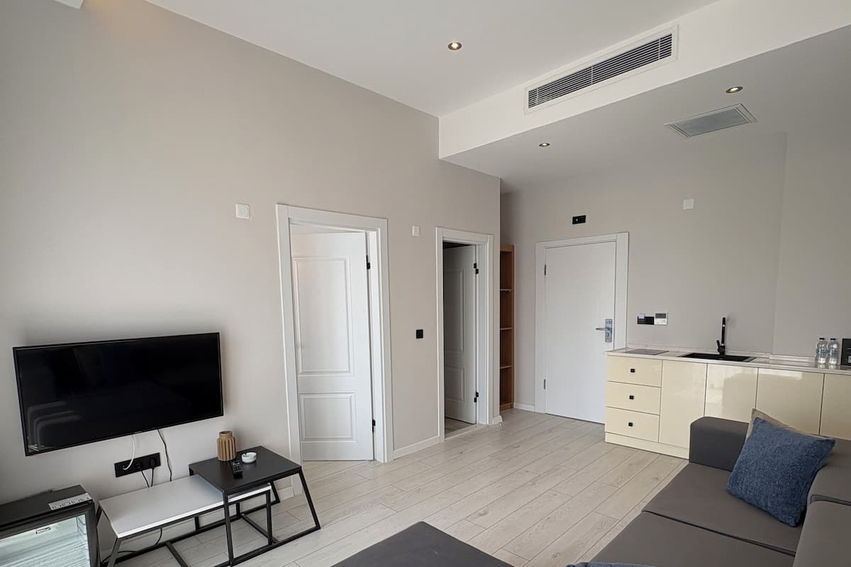 Deluxe Suite | Soundproofing, iron/ironing board, free WiFi, bed sheets