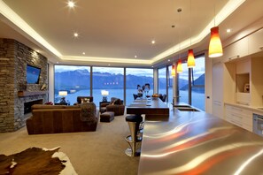 House, 4 Bedrooms | Living area - Lakes Views at Aspen House (Queenstown)