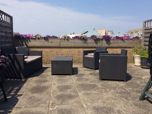 Terrace/patio - Attractive holiday home 300 meters from the sea for 5 people (Noordwijk)