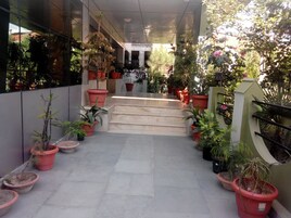 Entrada de la propiedad