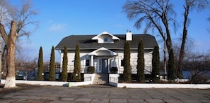 Façade de l’hébergement