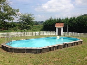 Seasonal outdoor pool