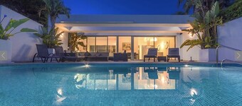 Bella villa moderna a Javea, Costa Blanca, in Spagna  con piscina privata per 4 persone