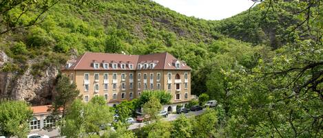 Voorkant van accommodatie