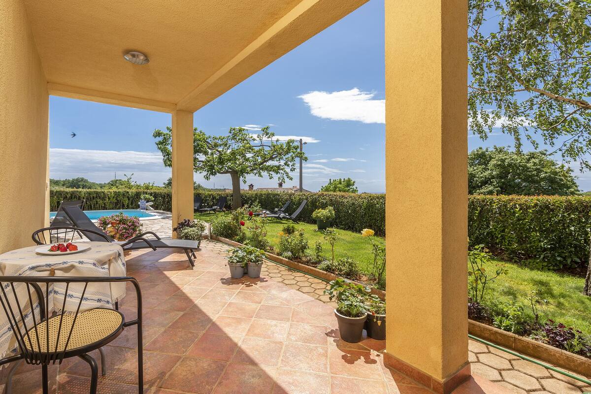 Apartamento, 1 cama de matrimonio grande | Terraza o patio