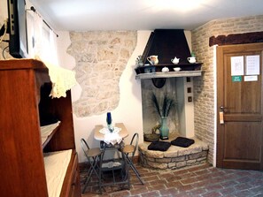 Apartment, 1 Double Bed | Living room | TV