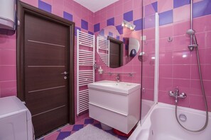 Apartment, Multiple Beds | Bathroom | Shower, towels, soap, toilet paper - Apartments Biserka (Pula)
