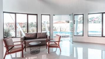 Lobby sitting area