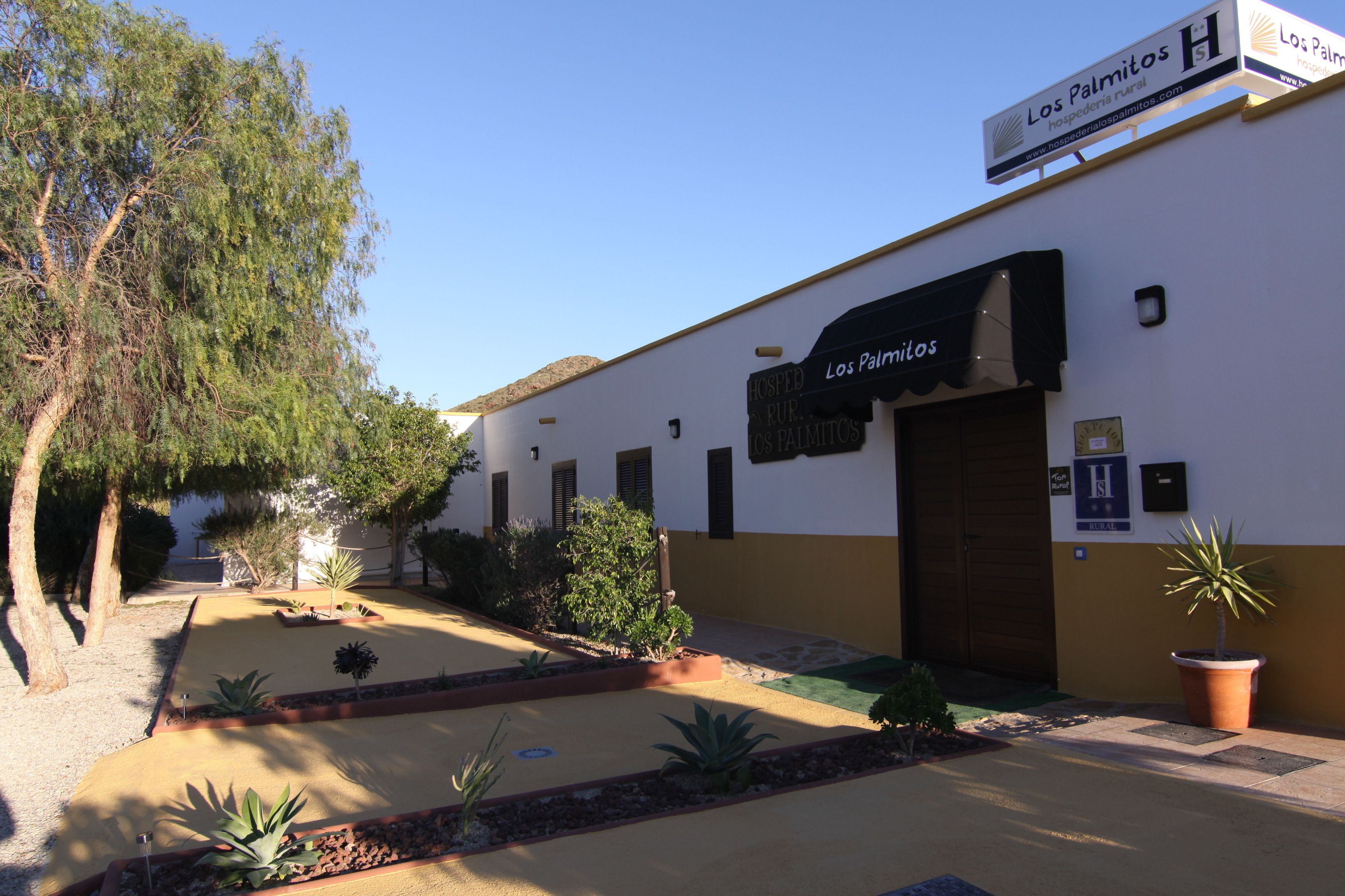 Voorkant van accommodatie