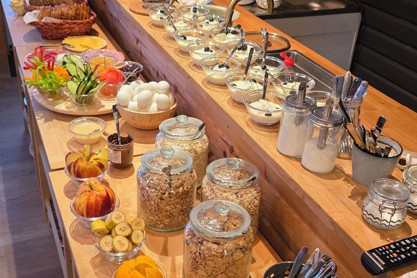 Daily continental breakfast for a fee
