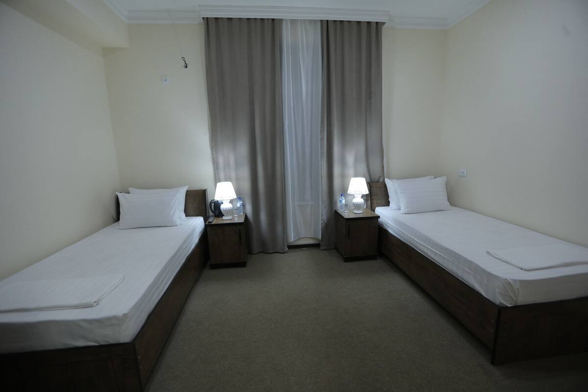 Free WiFi, bed sheets