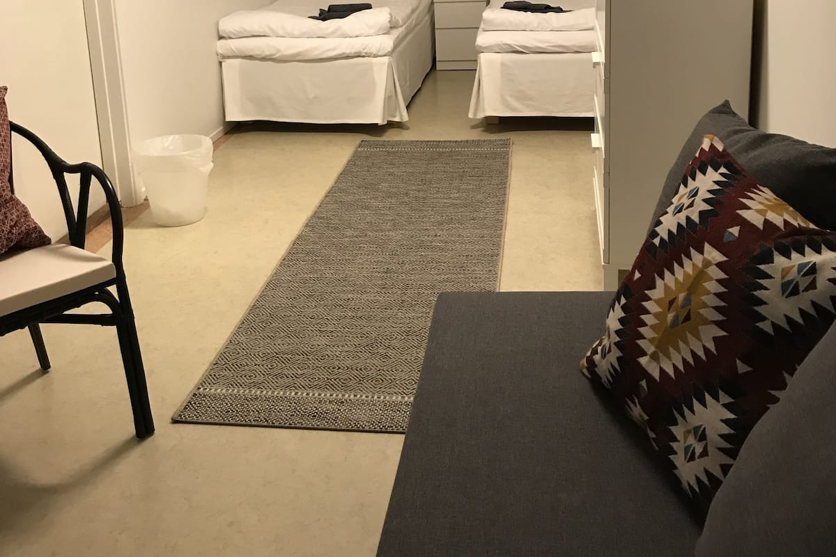 Familiekamer (2 Adults + 2 Children) | Verduisterende gordijnen, extra bedden, gratis wifi, beddengoed