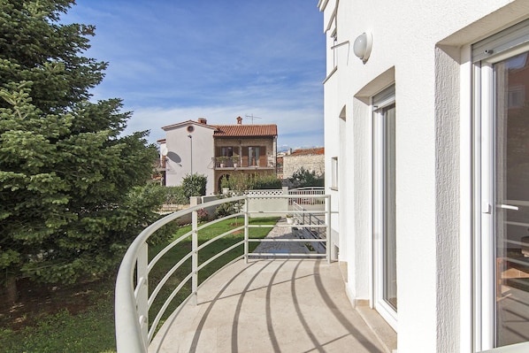 Apartment, 1 Doppelbett und Schlafsofa | Blick vom Balkon