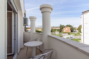 Apartment, 2 Single Beds | Balcony view