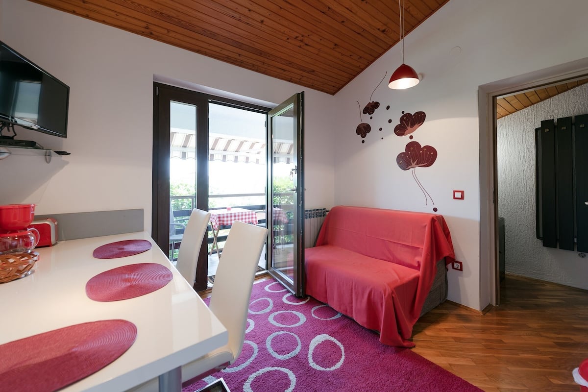 Apartment, 1 Double Bed with Sofa bed | Living area