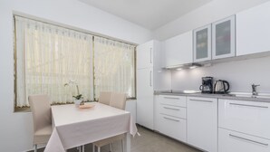 Apartment, Multiple Beds | Private kitchen | Espresso maker, fridge, microwave, stovetop - Apartments Nerina (Novigrad)