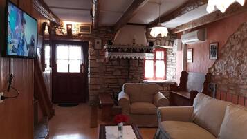 Apartment, Multiple Beds | Living room | TV, foosball