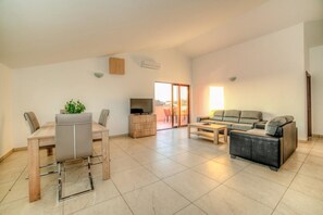 Apartment, 1 Double Bed with Sofa bed | Living room | TV - Apartments Orange Medulin (Medulin)