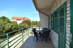 Apartemen, 1 Tempat Tidur Double dengan tempat tidur Sofa | Balkon