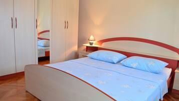 Apartment, 1 Doppelbett und Schlafsofa | Kostenloses WLAN, Bettwäsche