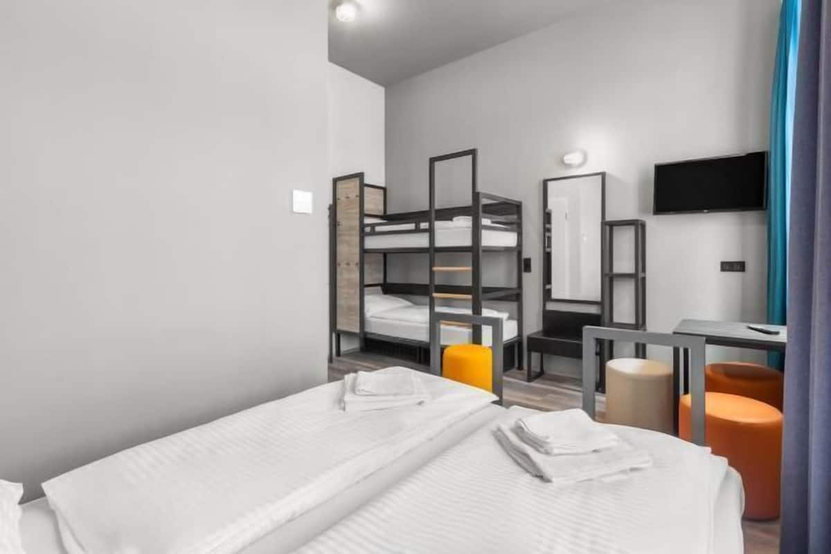 1 slaapkamer, geluiddichte muren, gratis wifi, beddengoed
