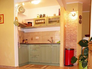 Apartment, 2 Double Beds | Private kitchen