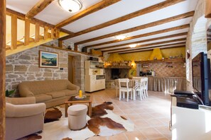 Villa, Multiple Beds | Private kitchen | Stovetop, dishwasher, cookware/dishes/utensils - Villa Franz Krbune (Pican)