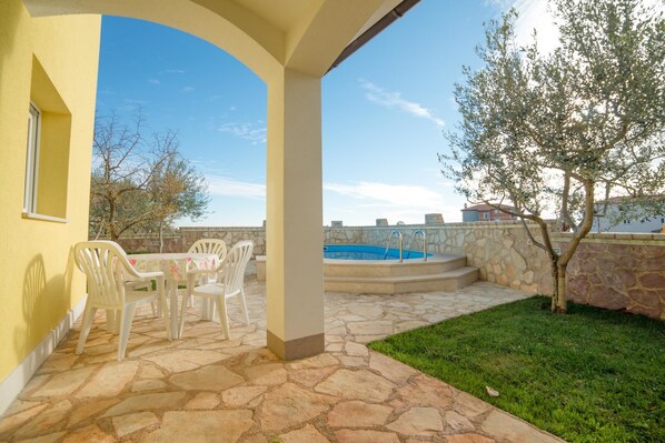 Villa - flera sängar | Terrass/Patio
