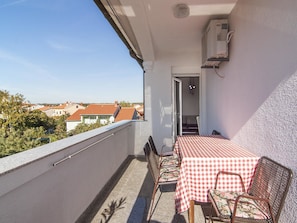 Apartment, 2 Doppelbetten | Balkon