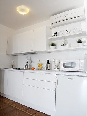 Leilighet, 1 dobbeltseng med sovesofa | Eget kjøkken | Kokeplater og kjøkkenutstyr