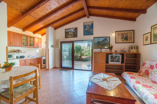 Apartment, 1 Doppelbett und Schlafsofa | Zimmerausstattung