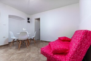 Appartement, 1 lit double et 1 canapé-lit | Salle de séjour