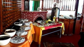 Petit déjeuner buffet