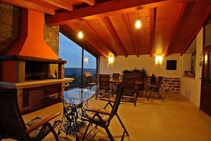 Villa, Meerdere bedden | Balkon