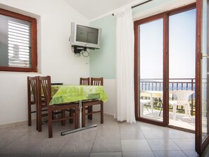 Apartment, 1 Double Bed with Sofa bed | Private kitchen - Apartments Pleadin / One Bedroom A1 (Rogoznica)