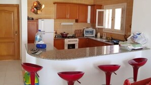Villa, 3 Bedrooms | Private kitchen - villa 30D Ghazala bay beside rixos (El Dabaa)