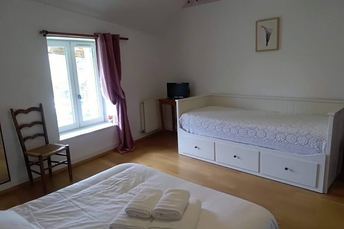 Chambre Quadruple Familiale (Pivoine)