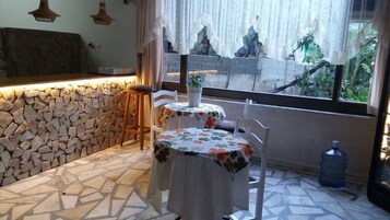 Zona de estar del vestíbulo
