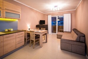 Appartamento, 1 camera da letto (29/24) | Area soggiorno | TV a schermo piatto