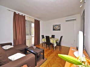 아파트, 침대(여러 개) | 거실