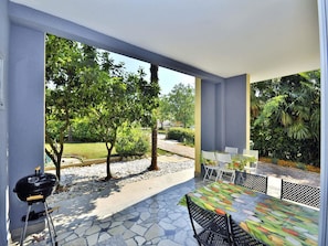 Apartment, Mehrere Betten | Balkon