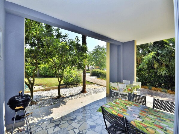 Appartement, plusieurs lits | Balcon