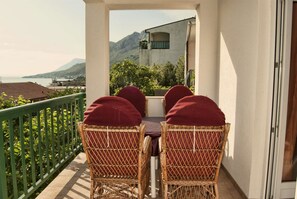 Apartemen, 1 Tempat Tidur Double dengan tempat tidur Sofa | Balkon